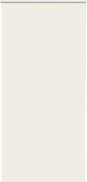 vidaXL Verdunkelungsrollo aus Polyester in Cremeweiß, B: 105 cm, H: 210 cm - Bild 1