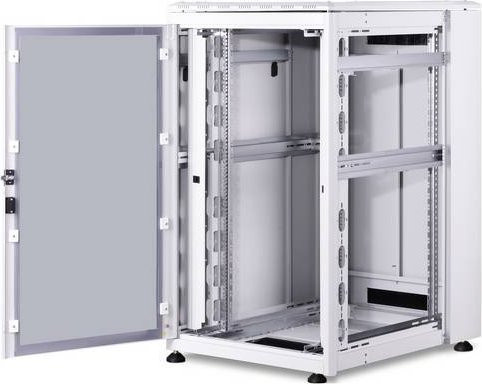 Digitus DN-19 26U-8/10-1 19 Zoll Netzwerkschrank in Grau und Lichtgrün, B/T/H: 800 x 1000 x 1342 mm - Bild 1