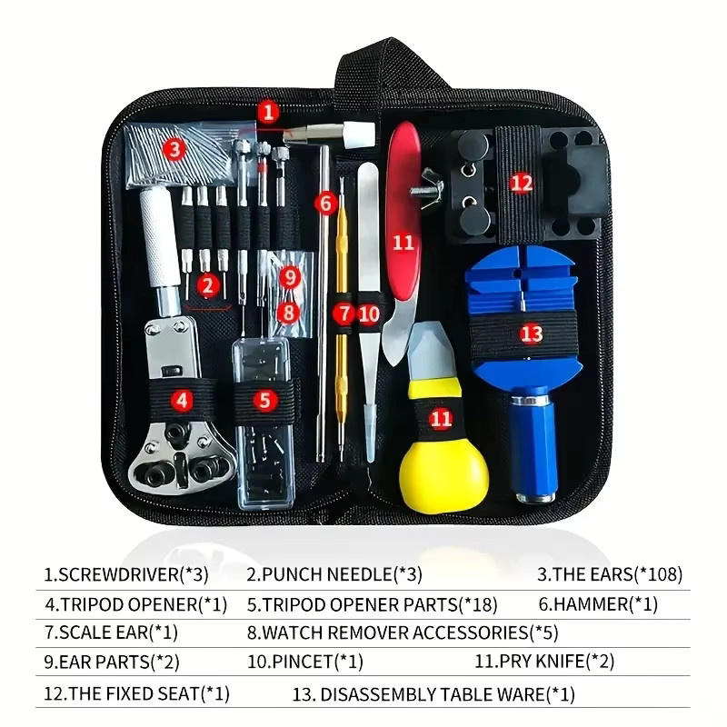 FancyWrist Uhrenreparatur-Werkzeug, 147-teilig - Bild 2