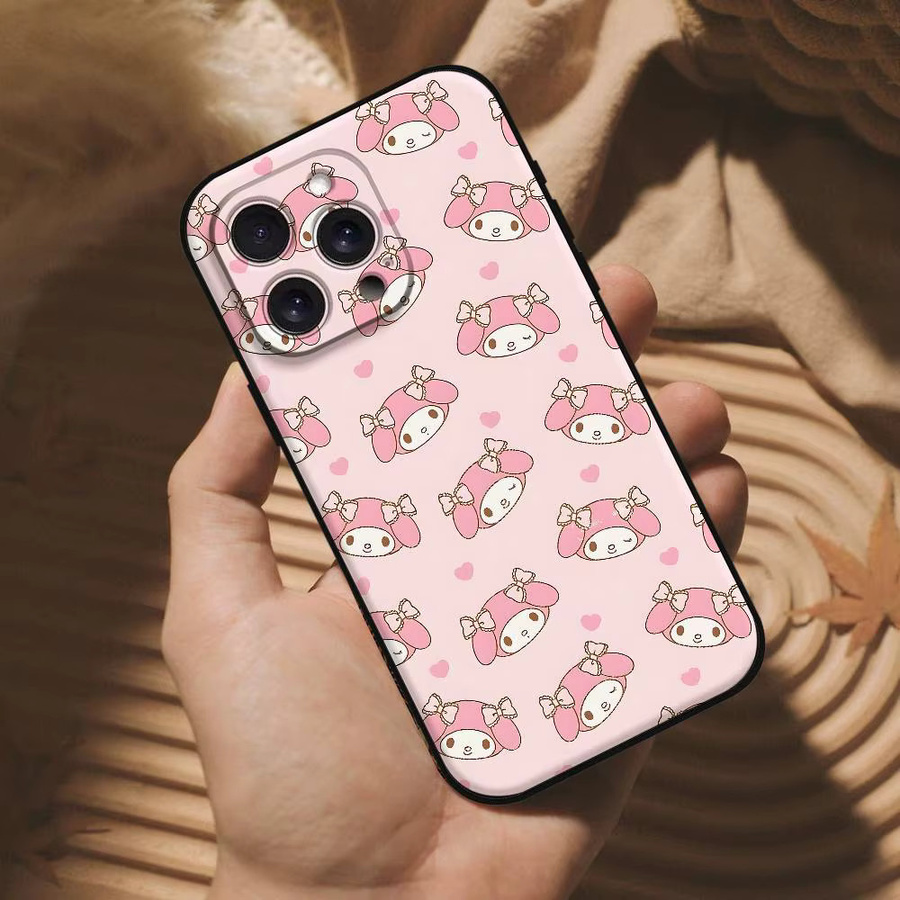 M-Melody Handyhülle für iPhone in Pink, Matte Weiche Silikon-Schutzhülle für verschiedene iPhone Modelle - Bild 4
