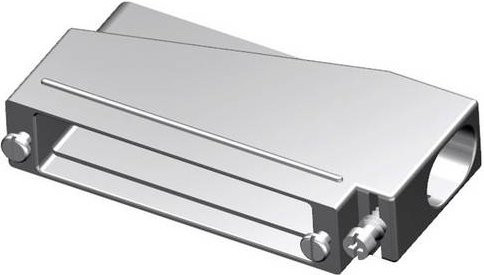 Molex 173111-0012 D-SUB Gehäuse in Grau und Silber - Bild 1