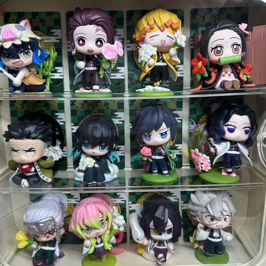 Yiran toy 1 Demon Slayer Kimetsu no Yaiba Q Version Figur Blind Box Set - Bild 2
