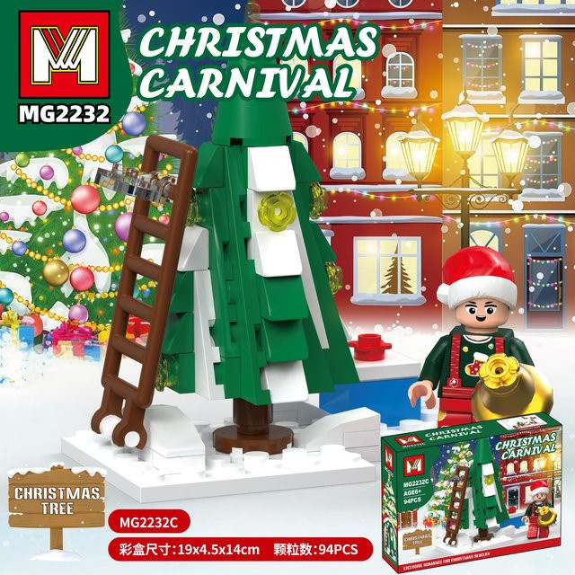 Linyi toy Weihnachten Bausatz, bunt, ab 14 Jahren - Bild 1