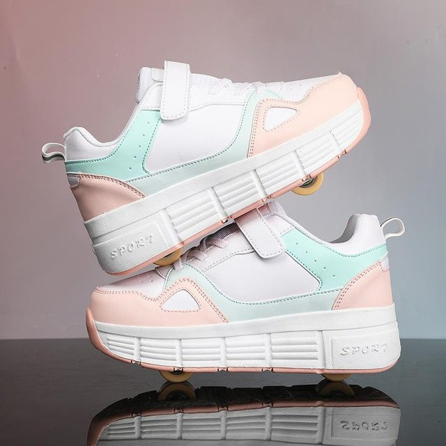 Flylo Runaway Doppelrollen-Schuhe, Rollschuhe - Bild 1