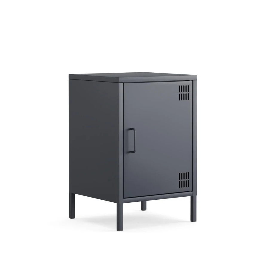 BIGBOXX Sideboard aus Metall im Industrial-Design, Anthrazit Matt - Bild 1