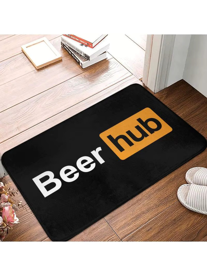 Biernabe Fußmatte für den Außenbereich, rutschfest und wetterfest, Schwarz, B/T: 60 x 40 cm - Bild 6
