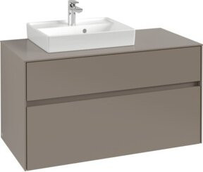 Villeroy & Boch Waschtischunterschrank Collaro in Marine Blue, Wandmontage, B/H/T: 100 x 50 x 54,8 cm - Bild 1