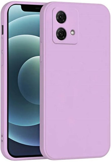 Silikon Handyhülle für Motorola Moto G84 G85 G54 G34 G32 G35 5G in Purple - Bild 1