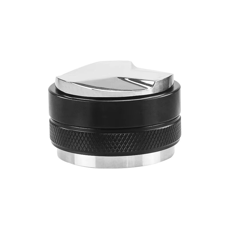 OANKR Kaffeeverteiler und Espresso-Stampfer aus Edelstahl als Doppelkopf-Nivelliergerät für Breville Bodenlose Siebträger, Durchmesser: 53 mm - Bild 5