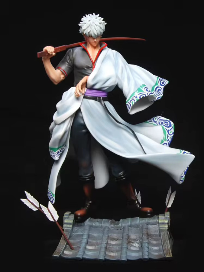 Bandai Gintama Sakata Gintoki Actionfigur, 30cm, Kunststoff, Bunt / Mehrfarbig - Bild 2