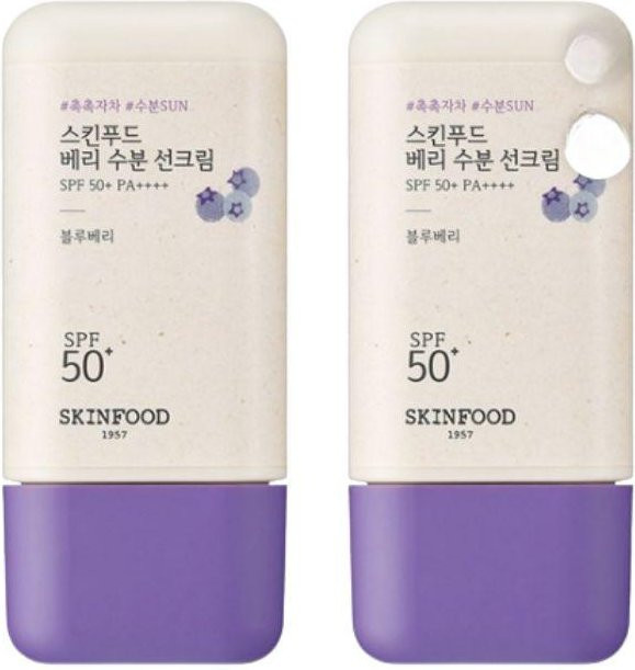SKINFOOD Berry Moisture Sonnencreme SPF 50+, 50 ml, Trockene Haut - Bild 1