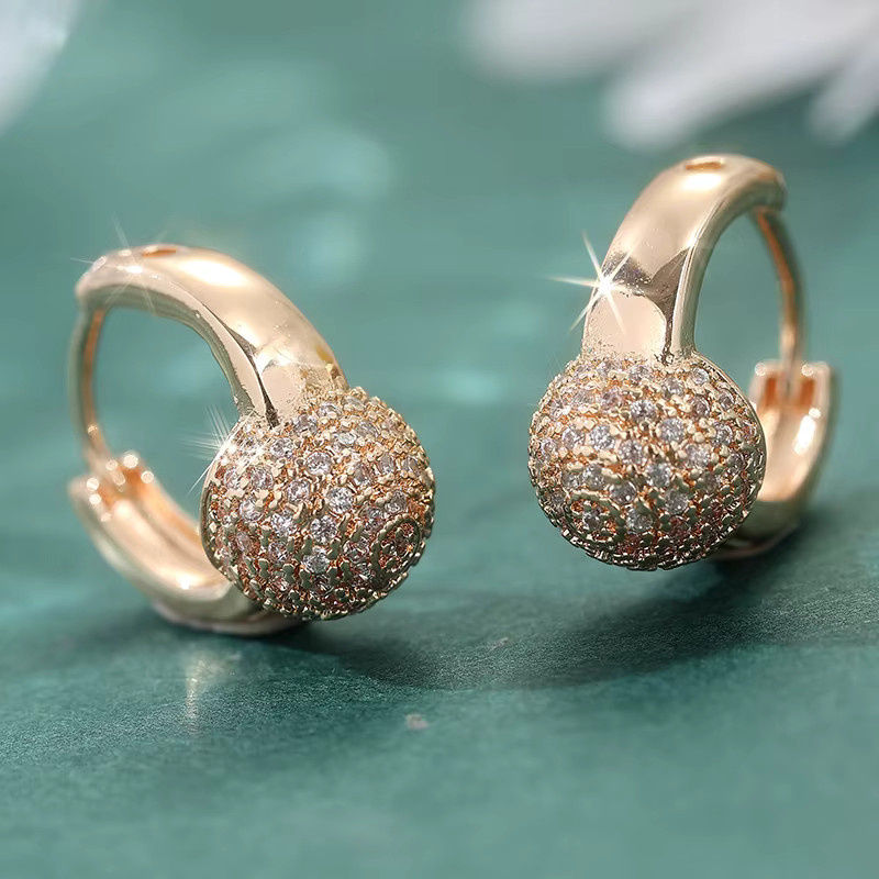 YoYo Tropfenohrringe, Gold, Zirkonia, Damen - Bild 2