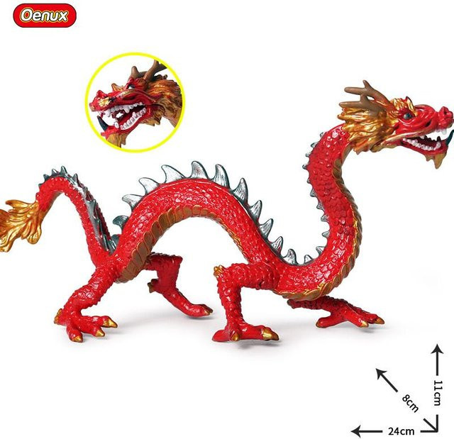 Oenux Mythical Chinese Dragon Dinosaurier, Actionfiguren, ab 3 Jahre - Bild 1