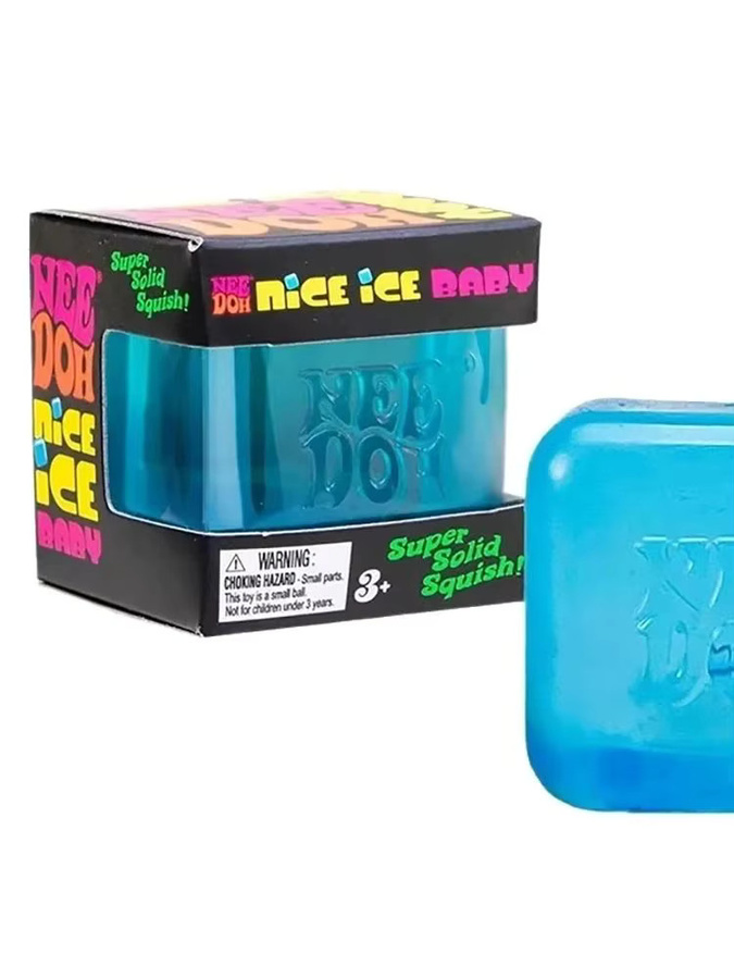 Hasbro Needoh Würfel Fidget-Spielzeug, Quetschbares Sensorisches Stressabbau-Tool - Bild 5