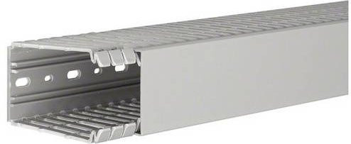 Hager Verdrahtungskanal BA7100060 Grau, L x B x H: 200 x 60 x 100 cm - Bild 1