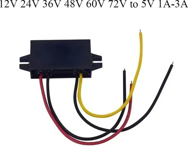 Waohei DC-DC Step Down Konverter Black – Netzteil Buck Converter von 11-90V auf 5V für Tablet und Kamera - Bild 1