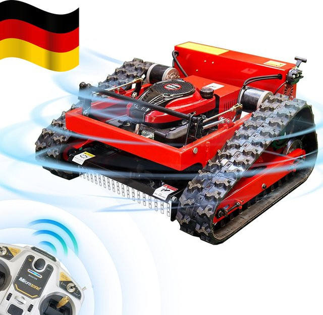 MMS Benzinrasenmäher mit Fernbedienung in Rot, Schnittbreite: 55 cm - Bild 1