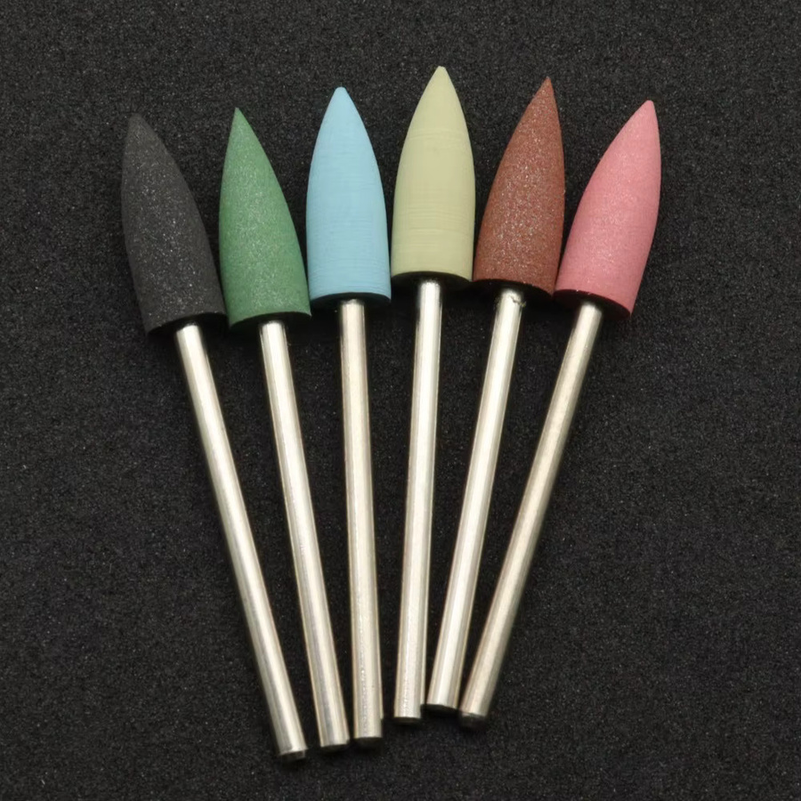 Easy Nail Silikon-Polier-Nagelbohrer, 2,35 mm Schaft, Unisex - Bild 2