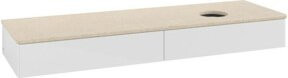 V&B Waschtischunterschrank Antao mit Beleuchtung, Farbe Weiß lackiert, B/T: 160 x 50 cm - Bild 1