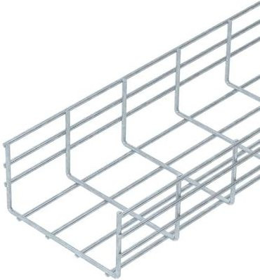 OBO Bettermann Gitterrinne 6003214 aus Edelstahl in Silber, L x B x H: 300 x 20 x 10,5 cm - Bild 1