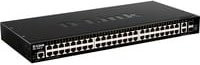 D-Link DGS-1520-52 Smart Managed L3 Switch mit 48 x 10/100/1000 Ethernet, 2 x 10 Gigabit Ethernet und 2 x 10 Gigabit SFP+ in Schwarz - Bild 2