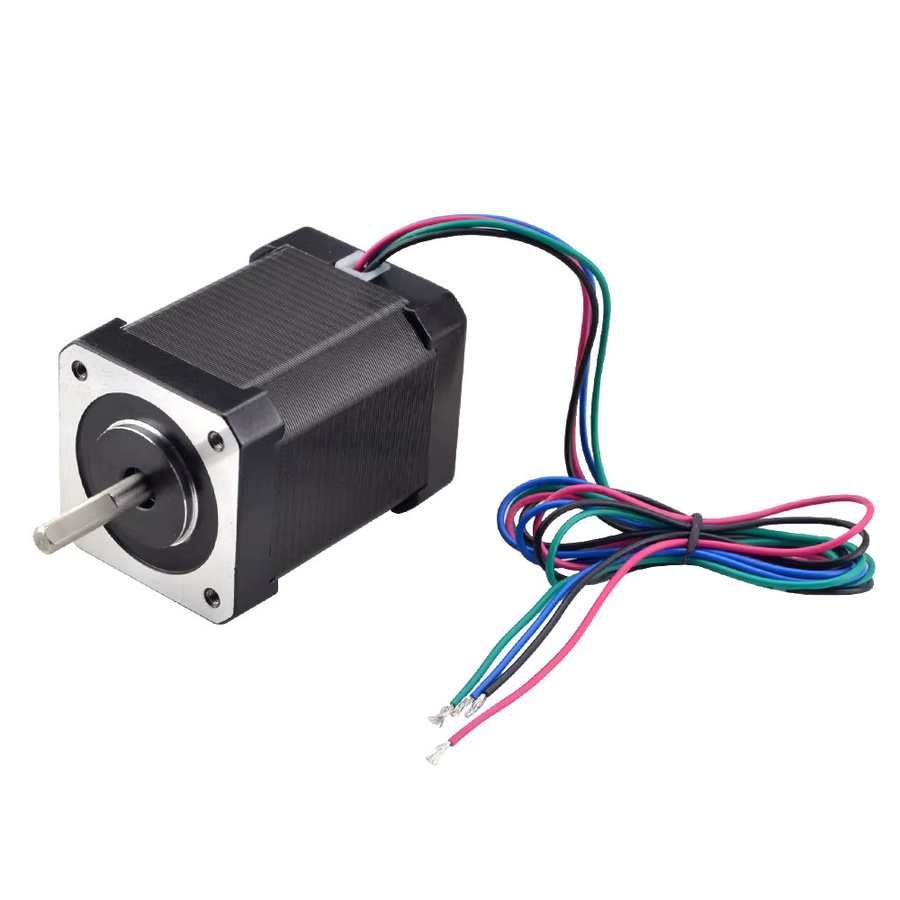 STEPPERONLINE Nema 17 Schrittmotor 60mm 65Ncm 2,1A 12V 4-adrig in Schwarz für DIY 3D-Drucker - Bild 2