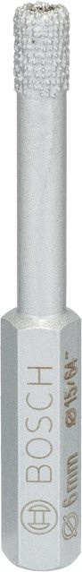 Bosch Diamanttrockenbohrer Standard für Keramik in Silber, Durchmesser: 6 mm - Bild 1