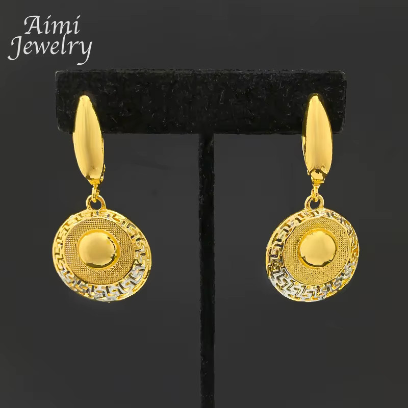 HIPUNK Ohrringe, 18K vergoldet, Messing, Gold, Damen - Bild 1
