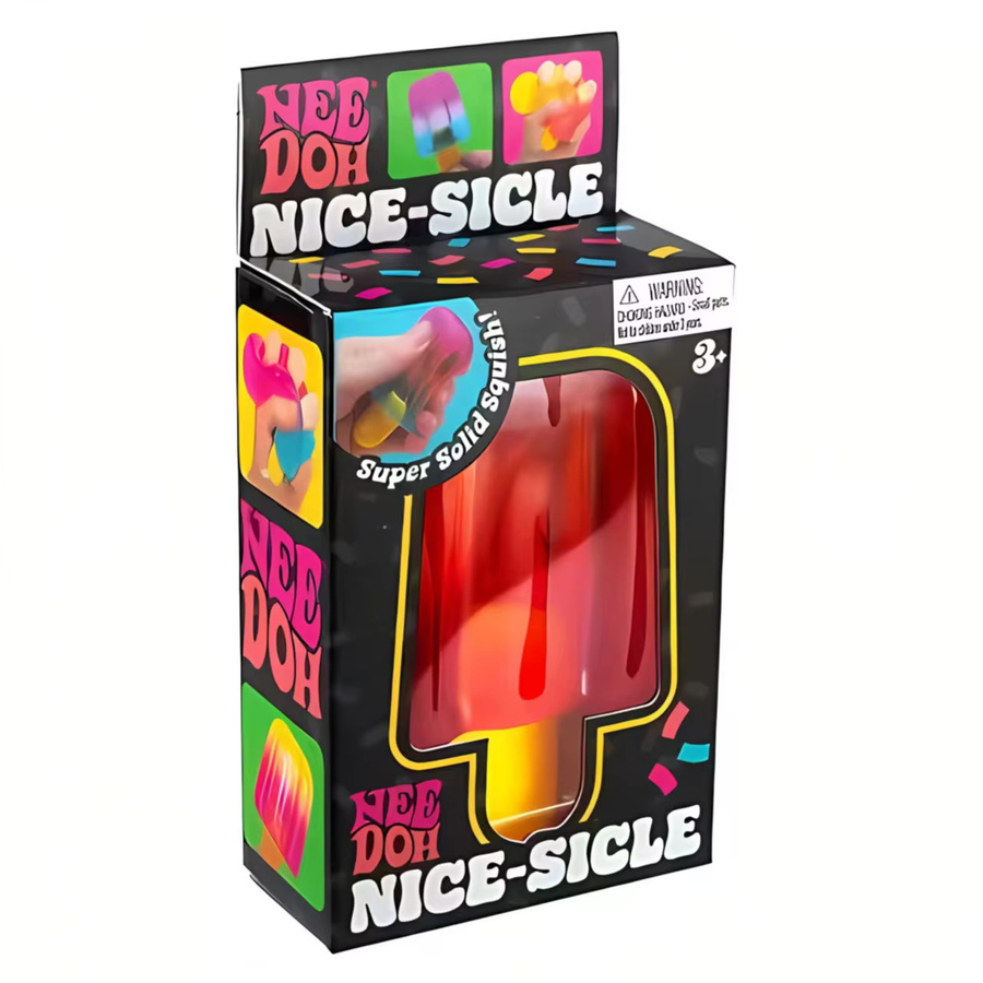 NeeDoh Nice Cube & Nice-Sicle Squishy, Stressabbau-Quetschfiguren - Bild 2