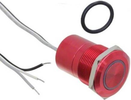 Bulgin Drucktaster Push Button in Rot MC19LORRG - Bild 1
