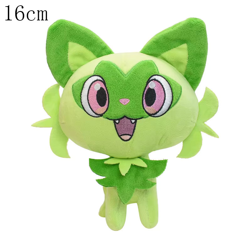 Aoger Pokemon Sleep Sprigatito Familie Fuecoco Meowscarada Plüschtiere, Stoffpuppe - Bild 2