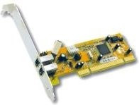 Exsys EX-6450 FireWire-Adapter PCIe mit 3 Anschlüssen in Multicolour - Bild 1
