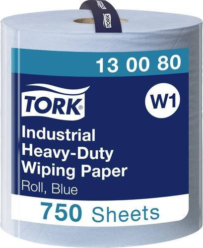 Tork Reinigungstücher 3-lagig blau, 2 Rollen mit 750 Blättern, Blattgröße: 37,0 x 34,0 cm - Bild 2