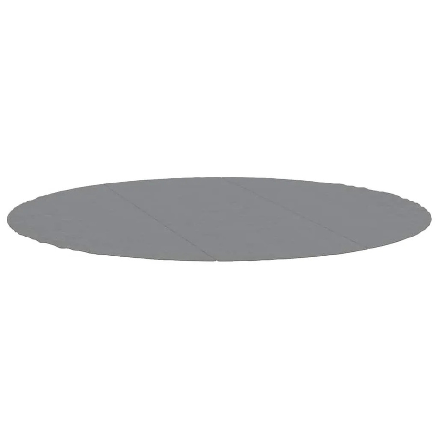 vidaXL Pool-Bodentuch aus Polyester-Geotextil in Hellgrau, Durchmesser: 396 cm - Bild 2