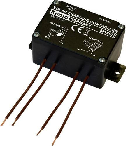 Kemo Laderegler M149N Serie 12V 10A in Schwarz - Bild 1