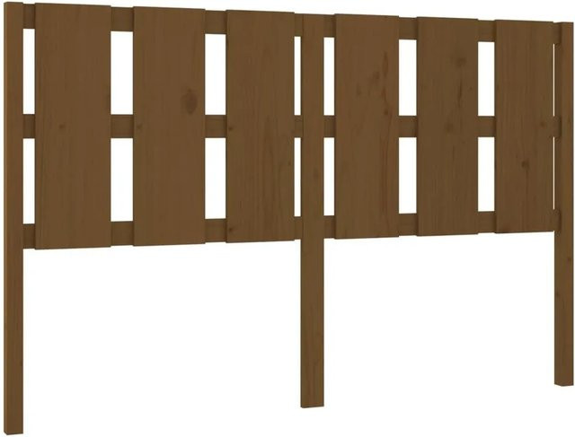 vidaXL Bett-Kopfteil aus massivem Kiefernholz in Honigbraun, B/H: 155,5 x 100 cm - Bild 1