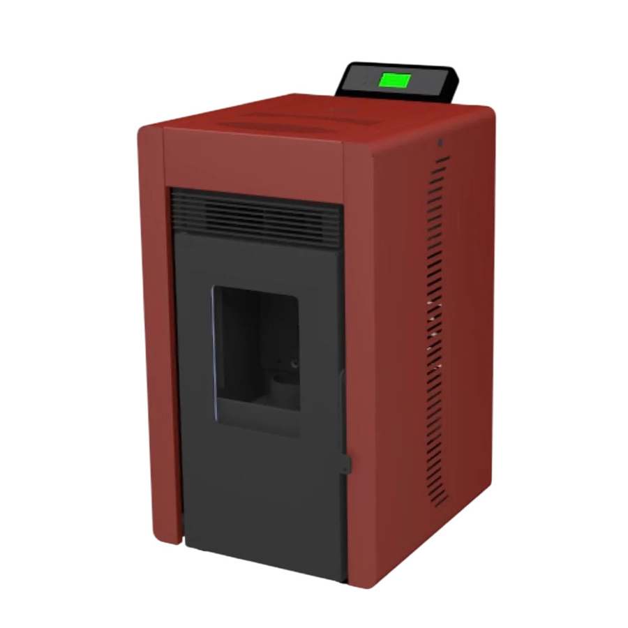 Schenger Pelletofen HLP3402 Rot mit WIFI und Eco Modus, 5,5kW, A++ - Bild 2
