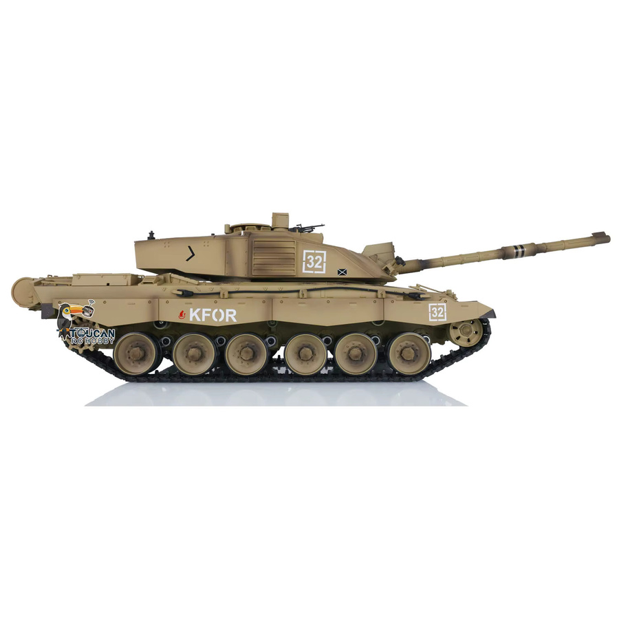 Heng Long Challenger II RTR RC Panzermodell, 1:16, Gelb, Kunststoff - Bild 2