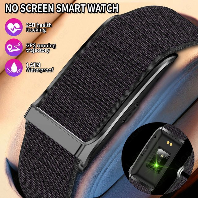 LIGE Smartwatch, Herren, Orange, Black - Bild 1