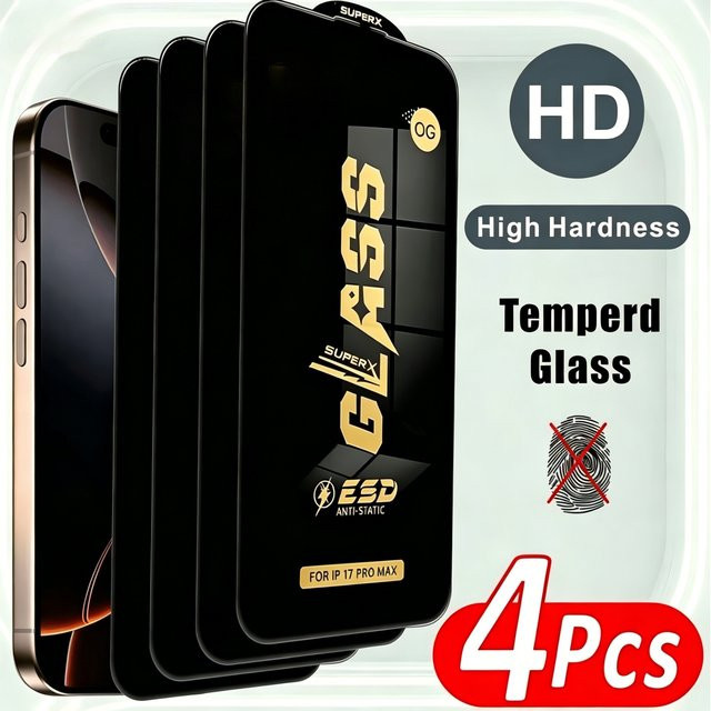OG ESD Gehärtetes Glas Displayschutzfolie für Samsung S26 Ultra S25 S24 A57 A37 A56 A55 A16 A17 A26 A35 A06 A07 A05 A54 A52 A53 in Transparent - Bild 1