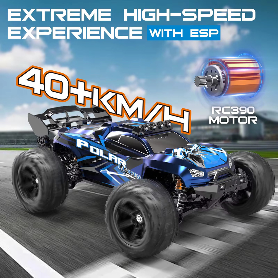 Womaqu 4WD Offroad-RC-Truck, 1:14 Maßstab, Allrad-RC-Autos - Bild 3