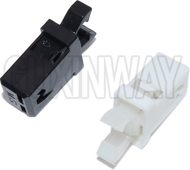 GUXINWAY 10er Set Türabdeckung mit Türschloss Schalter für MS Klimaanlage, Set Top Box, TV, EVD und DVD, Farben: Schwarz und Weiß, PR-001 - Bild 1