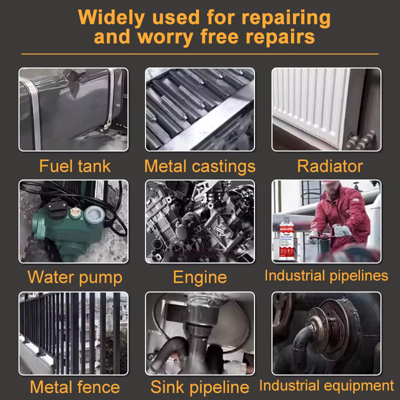 LOOLIFL Allzweck-Reparaturkleber als wasserfester AB-Kleber und Metallreparaturpaste für Gussreparaturen - Bild 4