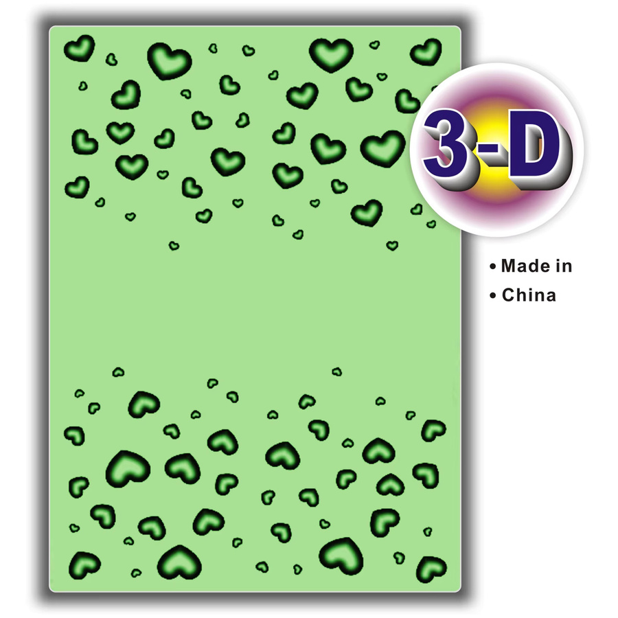 Small Loves Kunststoff-Prägeordner für Papierbasteleien und Scrapbooking, 5 x 7 Zoll - Bild 2