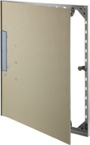 Oventrop Revisionsrahmen Regudrain aus Aluminium in Silber zum Befliesen - Bild 1