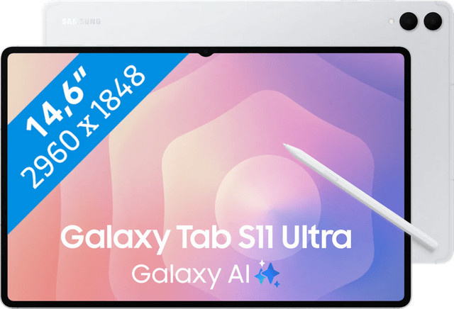 Samsung Galaxy Tab S11 Ultra 14,6 Zoll Tablet Wi-Fi 256GB 12GB RAM Silber - Bild 1