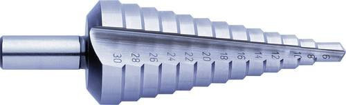Exact Universal-Stufenbohrer HSS gerade genutet, Farbe Silber, Durchmesser: 4-12 mm - Bild 1