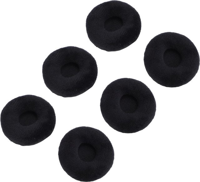 DIYelecs 6er Set Ersatz-Ohrpolster aus Samt und Memory-Schaum für K24P K26P, Durchmesser: 50 mm, Schwarz - Bild 1