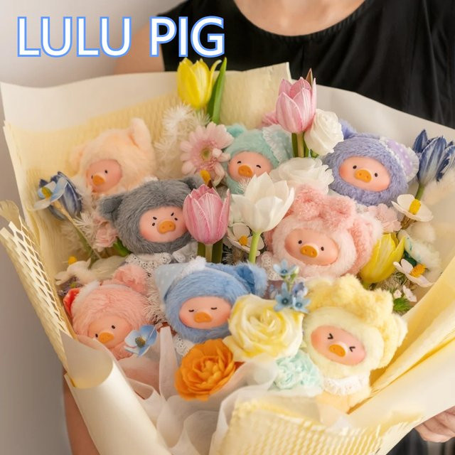 52TOYS Lulu Pig Dreaming Wonderland Series Plüsch-Blindbox, Einzelfigur - Bild 1