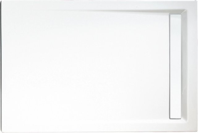 Schulte Duschwannen-Set ExpressPlus extraflach rechteckig in Weiß, B/T: 120 x 90 cm - Bild 1